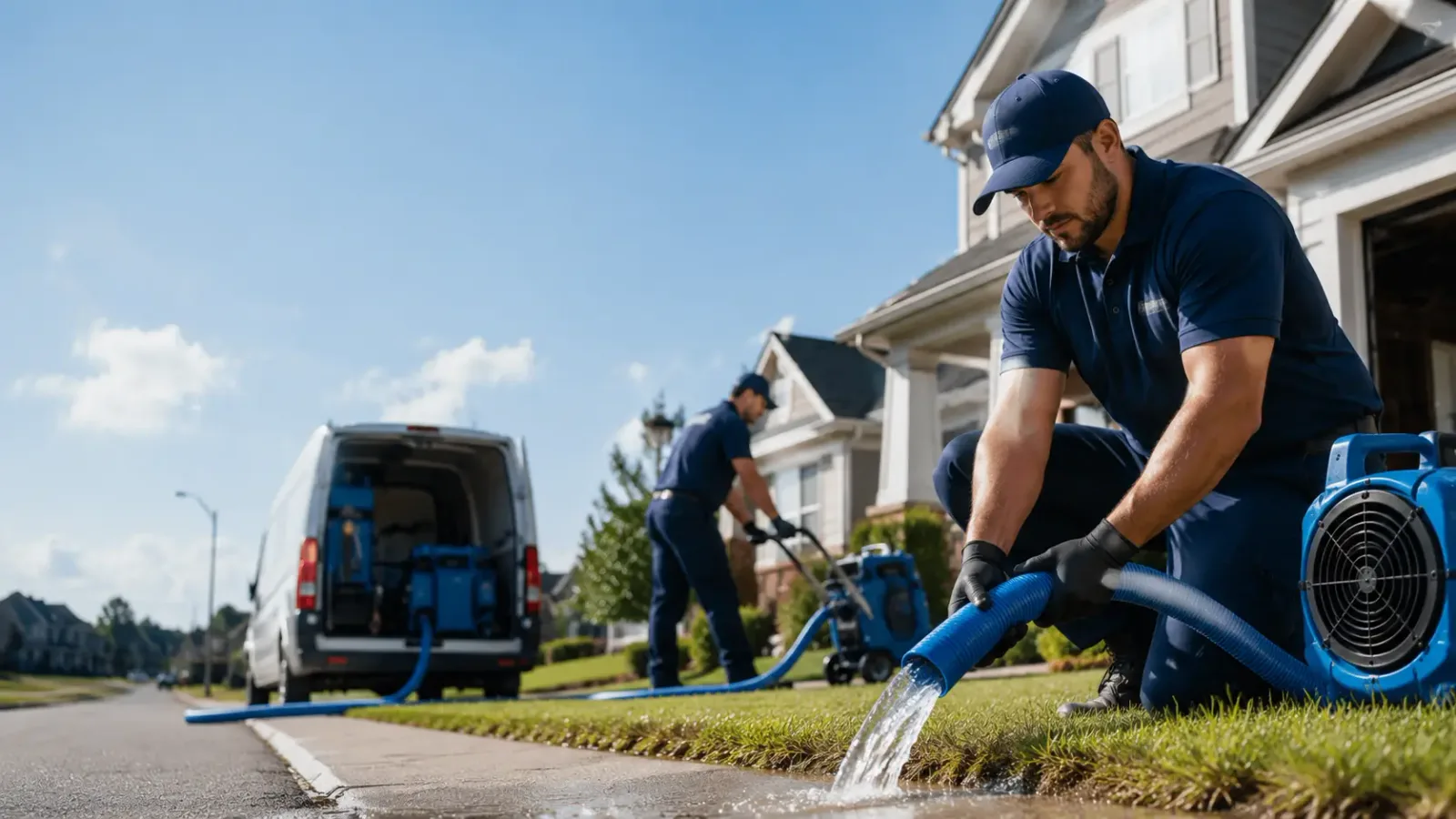 Flood Damage Restoration in Plainville, IN